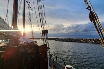 Hafenstimmung in Lohme auf Ruegen