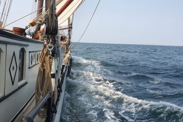 schoenes Segeln vor der Schlei